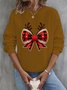 Crew Neck Casual Sweatshirt