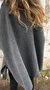 Plain Loose Dolman Sleeve Casual Coat