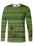 Crew Neck Casual Loose Christmas T-Shirt