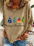 Christmas Tree Casual Sweatshirt
