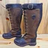 Plain Vintage Autumn Leather Outdoor Boots