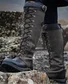 Plain Vintage Autumn Leather Outdoor Boots