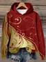 Zipper Casual Christmas Sweatshirt