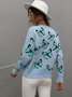 Butterfly Loose Casual Sweater