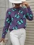 Butterfly Loose Casual Sweater