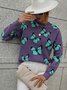 Butterfly Loose Casual Sweater