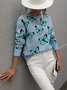 Butterfly Loose Casual Sweater
