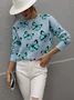Butterfly Loose Casual Sweater
