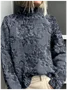 Loose 3D Printing Vintage Sweatshirt