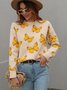 Butterfly Loose Casual Sweater