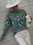 Butterfly Loose Casual Sweater