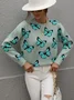 Butterfly Loose Casual Sweater