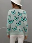 Butterfly Loose Casual Sweater