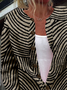 Casual Hoodie Abstract Jacket