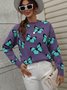 Butterfly Loose Casual Sweater