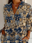 Loose Casual Ethnic Shirt