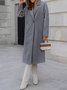 Casual Plain Loose Jacket