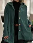 Vintage Plain Hoodie Jacket