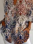 Casual Ethnic Shirt Collar Shirt