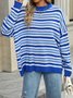 Loose Casual Striped Sweater