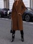 Casual Plain Loose Jacket