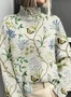 Loose Casual 3D Printing Sweatshirt