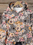 Floral Casual Sweatshirt