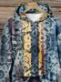 Zipper Hoodie Casual Sweatshirt