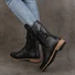 Plain Suede Autumn Riding Boots