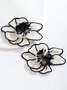 Elegant Floral Stud
