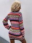 Loose Striped Casual Sweater