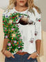 Loose Casual Ethnic T-Shirt
