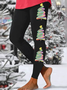 Women's Skinny Printed Pantyhose