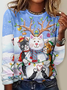 Jersey Casual Crew Neck T-Shirt