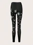 Christmas Snowman Print Leggings