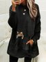 Animal Picture Casual Sweatshirt
