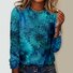 Crew Neck Casual 3D Printing T-Shirt