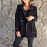 Crew Neck Casual Loose Jacket