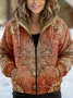 Nationality/Ethnic Casual Padded Jacket