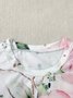 Print Casual Crew Neck Long Sleeve T-Shirt