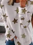 Casual Crew Neck Sweatshirt
