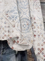 Ethnic Casual Loose Crew Neck Sweatshirt
