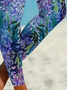 Leaf Print Leggings