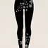 Causal Paw Splash Ink Print Skinny Leggings