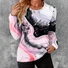 Crew Neck Jersey Casual Striped T-Shirt