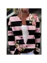 Loose Casual 3D Printing Crew Neck Cardigan