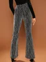 Casual Regular Fit 3D Printing Pants