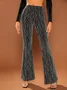 Casual Regular Fit 3D Printing Pants