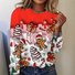 Ethnic Jersey Casual Loose T-Shirt