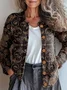 Ethnic Knitted Ethnic Crew Neck Cardigan